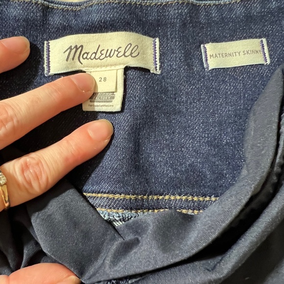 Madewell Over the Belly Skinny Jeans - Picture 4 of 8